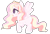 Size: 489x329 | Tagged: safe, artist:m-00nlight, imported from derpibooru, oc, oc only, pegasus, pony, female, mare, simple background, solo, transparent background