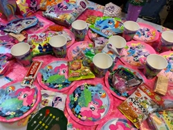 Size: 960x720 | Tagged: safe, imported from derpibooru, applejack, fluttershy, pinkie pie, princess celestia, rainbow dash, rarity, spike, twilight sparkle, alicorn, pony, cars (pixar), cars 3, irl, japanese, mane six, photo, twilight sparkle (alicorn)