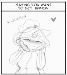 Size: 595x665 | Tagged: safe, artist:angrylittlerodent, imported from derpibooru, oc, oc only, oc:taffeta, pony, animated, blushing, caption, cute, doing loving things, frame by frame, gif, gif with captions, heart, meme, not doing hurtful things to your waifu, ocbetes, rodent is trying to murder us, sketch, weapons-grade cute