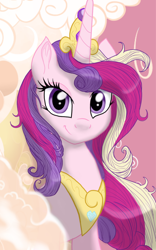 Size: 1200x1920 | Tagged: safe, artist:theroyalprincesses, imported from derpibooru, princess cadance, alicorn, pony, female, looking at you, mare, solo