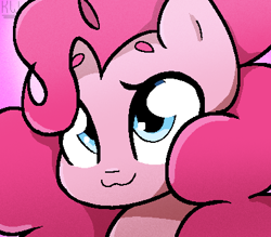 Size: 397x347 | Tagged: safe, artist:kaywhitt, imported from derpibooru, pinkie pie, pony, :3, bust, cute, diapinkes, female, pixel art, portrait, solo