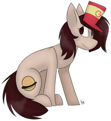 Size: 757x828 | Tagged: safe, artist:yourbestnightmaree, imported from derpibooru, oc, oc only, earth pony, pony, female, mare, simple background, sitting, solo, transparent background