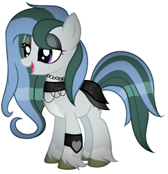 Size: 1159x1199 | Tagged: safe, artist:thecreativeenigma, imported from derpibooru, oc, oc only, earth pony, pony, clothes, dress, female, mare, parent:marble pie, parents:canon x oc, simple background, solo, transparent background