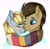 Size: 2168x2124 | Tagged: safe, artist:lovermishka, artist:romablueberry, imported from derpibooru, derpy hooves, doctor whooves, time turner, earth pony, pegasus, pony, blushing, bust, clothes, cute, derpabetes, doctorderpy, eyes closed, female, fourth doctor's scarf, male, mare, one eye closed, portrait, scarf, shipping, simple background, smiling, snuggling, stallion, straight, striped scarf