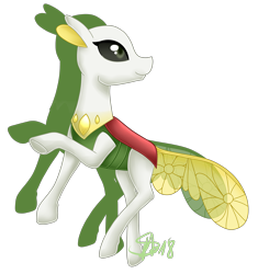 Size: 1708x1815 | Tagged: safe, artist:spokenmind93, imported from derpibooru, oc, oc only, changedling, changeling, adoptable, changedlingified, changelingified, flababe, pokémon, rearing, simple background, solo, species swap, transparent background