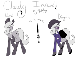 Size: 4000x3000 | Tagged: safe, artist:problemautumn, imported from derpibooru, oc, unicorn, beanie, clothes, hat, raised hoof, reference sheet, simple background, transparent background, unshorn fetlocks