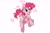 Size: 2048x1335 | Tagged: safe, artist:hiccupsdoesart, deleted from derpibooru, imported from derpibooru, pinkie pie, pegasus, pony, spoiler:g5, alternate design, feather ears, female, fluffy, g5, happy, mare, pegasus pinkie pie, pinkie pie (g5 concept leak), pinkie pie (g5), prancing, race swap, simple background, solo, tail feathers, white background