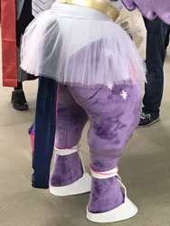 Size: 900x1200 | Tagged: safe, artist:brownedtoast, imported from derpibooru, twilight sparkle, alicorn, human, ass, ballerina, butt, clothes, cosplay, costume, fursuit, irl, japan ponycon, panties, photo, plot, see-through, tail, the ass was fat, tutu, twilarina, twilight sparkle (alicorn), underwear, wide hips