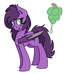 Size: 1913x2112 | Tagged: safe, artist:modularpon, imported from derpibooru, oc, oc:grape sucker, bat pony, bat pony oc, commission, female, mare, nox pony, simple background, solo, transparent background