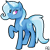 Size: 187x187 | Tagged: safe, artist:azure-quill, imported from derpibooru, trixie, pony, unicorn, female, lidded eyes, pixel art, simple background, smiling, solo, transparent background