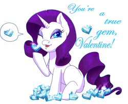 Size: 2550x2080 | Tagged: safe, artist:xxcommandershepardxx, deleted from derpibooru, imported from derpibooru, rarity, pony, crystal heart, heart, holiday, simple background, solo, transparent background, valentine, valentine's day