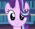 Size: 660x538 | Tagged: safe, imported from derpibooru, screencap, starlight glimmer, pony, unicorn, uncommon bond, blue eyes, cute, female, glimmerbetes, hair flip, hair over one eye, horn, looking at you, mare, smiling, solo