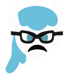 Size: 1000x1000 | Tagged: safe, artist:toyminator900, derpibooru exclusive, imported from derpibooru, lightning bolt, white lightning, pony, angry, emoji, exploitable bolt, frown, glasses, simple background, solo, transparent background