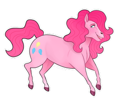 Size: 1024x843 | Tagged: safe, artist:goldypirate, imported from derpibooru, pinkie pie, pony, female, hoers, simple background, solo, transparent background