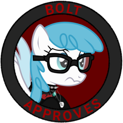 Size: 1000x1000 | Tagged: safe, imported from derpibooru, lightning bolt, white lightning, pegasus, pony, diamond, exploitable bolt, glasses, minecraft, simple background, solo, stamp of approval, transparent background