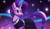 Size: 1200x693 | Tagged: safe, artist:rodrigues404, imported from derpibooru, starlight glimmer, pony, unicorn, clothes, dress, ear piercing, female, gala dress, gem, horn, jewel, mare, piercing, smiling, solo, tail bracelet