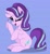 Size: 1832x2008 | Tagged: safe, artist:jen-neigh, imported from derpibooru, starlight glimmer, pony, unicorn, cute, female, glimmerbetes, one eye closed, sitting, smiling, solo