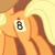 Size: 260x260 | Tagged: safe, imported from derpibooru, screencap, applejack, pony, fall weather friends, 8, butt, female, plot, solo
