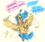 Size: 2796x2636 | Tagged: safe, artist:alumx, imported from derpibooru, princess skystar, classical hippogriff, hippogriff, my little pony: the movie, cute, dialogue, excited, feather, female, flapping, horsebirb, implied queen novo, implied tempest shadow, lying down, offscreen character, on back, open mouth, overhead view, simple background, skyabetes, smiling, solo, speech bubble, spread wings, tail wag, trembling, underhoof, unshorn fetlocks, wat, white background, wings