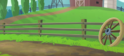 Size: 1920x864 | Tagged: safe, imported from derpibooru, equestria girls, equestria girls series, background, farm, fence, no pony, official, wheel