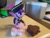 Size: 4032x3024 | Tagged: safe, imported from derpibooru, twilight sparkle, alicorn, chocolate, food, frosting, guardians of harmony, heart, holiday, irl, little debbie, misadventures of the guardians, otaku date, otaku dinner, photo, pirate, raised hoof, snack, toy, twilight sparkle (alicorn), valentine's day