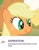 Size: 327x424 | Tagged: safe, imported from derpibooru, applejack, aspiration, mommajack, official, open season, text, wholesome