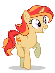 Size: 600x800 | Tagged: safe, artist:askometa, imported from derpibooru, oc, oc only, oc:blazing fire (blaze), pony, unicorn, animated, cute, excited, excited pony, gif, ocbetes, simple background, solo, transparent background, trotting, trotting in place