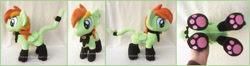 Size: 2809x743 | Tagged: safe, artist:lilmoon, imported from derpibooru, oc, oc:barley, oc:barley tender, pegasus, pony, animal costume, cat costume, clothes, costume, irl, male, photo, plushie, solo, stallion