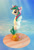 Size: 632x916 | Tagged: safe, artist:krowzivitch, imported from derpibooru, gusty, pony, sea pony, seahorse, g1, bow, commission, craft, female, figurine, hair bow, sculpture, seaponified, seapony gusty, seashell, solo, species swap, underwater