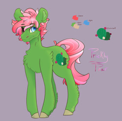 Size: 2148x2122 | Tagged: safe, artist:mint-and-love, imported from derpibooru, oc, oc:prickly pear, earth pony, pony, eyepatch, female, mare, simple background