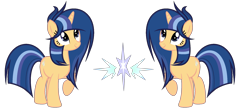 Size: 2132x939 | Tagged: safe, artist:galaxyswirlsyt, imported from derpibooru, oc, oc only, oc:silver sentry, pony, unicorn, female, mare, offspring, parent:flash sentry, parent:twilight sparkle, parents:flashlight, simple background, solo, transparent background