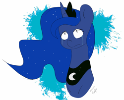 Size: 1985x1600 | Tagged: safe, artist:c0pter, imported from derpibooru, princess luna, alicorn, crying