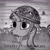 Size: 2000x2000 | Tagged: safe, artist:adagiostring, imported from derpibooru, oc, oc only, pony, unicorn, born to kill, born to x, bullet, bust, cigarette, full metal jacket, grayscale, helicopter, helmet, jungle, male, military, monochrome, portrait, soldier, solo, stallion, thousand yard stare, vietnam war