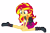 Size: 15000x10000 | Tagged: safe, artist:sunshi, imported from derpibooru, sunset shimmer, equestria girls, equestria girls series, forgotten friendship, absurd resolution, amnesia, boots, clothes, confused, cute, female, high heel boots, jacket, leather jacket, shirt, shoes, simple background, skirt, solo, transparent background, vector, vest