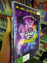 Size: 1536x2048 | Tagged: safe, imported from derpibooru, my little pony: the movie, australia, dvd, irl, madman entertainment, misprint, misspelling, photo, you had one job