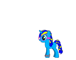 Size: 3320x2600 | Tagged: safe, artist:robobrony, imported from derpibooru, oc, oc only, oc:silvia brainstormer, unicorn, pony creator, bracelet, braided tail, female, filly, glasses, jewelry, simple background, solo, transparent background