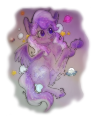 Size: 1024x1279 | Tagged: safe, artist:shylittlelily, imported from derpibooru, oc, oc only, oc:starstorm slumber, pegasus, pony, cute, female, galaxy, simple background, solo, stars, tongue out, transparent background, unshorn fetlocks