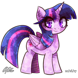 Size: 3000x3000 | Tagged: safe, artist:aloubell, imported from derpibooru, twilight sparkle, alicorn, female, simple background, solo, transparent background, twilight sparkle (alicorn)