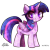 Size: 3000x3000 | Tagged: safe, artist:aloubell, imported from derpibooru, twilight sparkle, alicorn, female, simple background, solo, transparent background, twilight sparkle (alicorn)