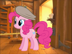 Size: 1022x768 | Tagged: safe, imported from derpibooru, pinkie pie, hat, veggietales