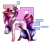 Size: 1892x1621 | Tagged: safe, artist:symphstudio, artist:xxmissteaxx, imported from derpibooru, oc, oc only, oc:loli floss, pony, unicorn, chest fluff, female, mare, simple background, solo, transparent background