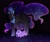 Size: 1523x1269 | Tagged: safe, artist:hosikawa, imported from derpibooru, nightmare moon, princess luna, alicorn, pony, crown, duality, duo, female, filly, helmet, jewelry, mare, regalia, s1 luna, woona, younger