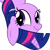 Size: 500x500 | Tagged: safe, artist:the smiling pony, imported from derpibooru, twilight sparkle, oc, oc:wrong neighborhood repost sparkle, pony, unicorn, derpibooru, .svg available, :t, aside glance, badge, badumsquish approved, derpibooru badge, faic, female, mare, meta, modern art, optical illusion, sideways glance, simple background, smiling, smirk, solo, svg, transparent background, twiface, upside down, upside down face, vector, wat, wrong neighborhood, you reposted in the wrong neighborhood