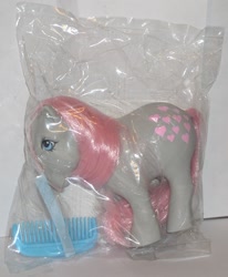 Size: 1256x1521 | Tagged: safe, imported from derpibooru, snuzzle, bag, comb, g1, irl, photo, toy