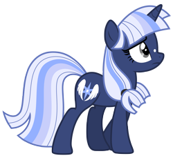 Size: 7009x6422 | Tagged: safe, artist:estories, imported from derpibooru, oc, oc only, oc:silverlay, original species, pony, unicorn, absurd resolution, female, mare, simple background, solo, transparent background, umbra pony, vector