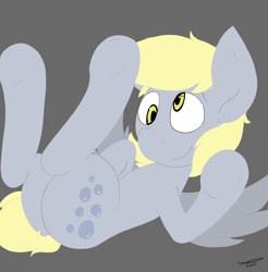 Size: 2560x2600 | Tagged: safe, artist:platenjack, imported from derpibooru, derpy hooves, pegasus, pony, butt, female, plot, solo