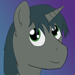 Size: 4500x4500 | Tagged: safe, artist:da random, derpibooru exclusive, imported from derpibooru, oc, oc only, oc:da random, pony, unicorn, abstract background, absurd resolution, bust, ear fluff, looking at you, portrait, solo