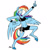 Size: 999x1000 | Tagged: safe, artist:ursa, imported from derpibooru, rainbow dash, anthro, angry, armpits, clothes, female, solo, sports bra, sports shorts, sporty style