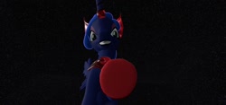 Size: 1280x600 | Tagged: safe, artist:ouranoscaelus, idw, imported from derpibooru, princess luna, reflections, spoiler:comic, 3d, crush fetish, evil counterpart, evil luna, female, fetish, giantess, gmod, hoof fetish, macro, mirror universe, stomp, stomping