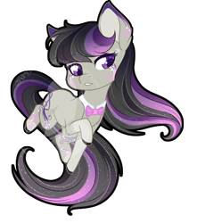 Size: 660x748 | Tagged: safe, artist:fuyusfox, imported from derpibooru, octavia melody, earth pony, pony, ethereal mane, female, mare, outline, rainbow power, rainbow power-ified, simple background, solo, starry mane, transparent background, watermark